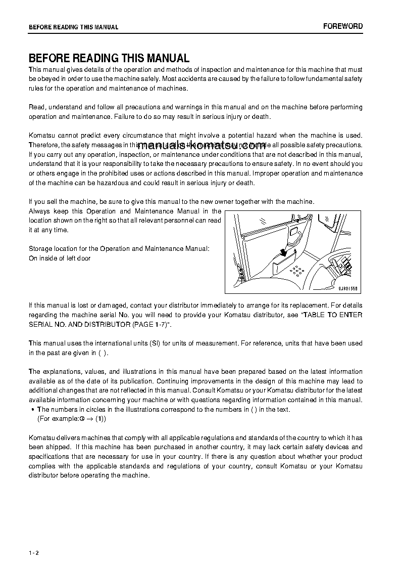 Protected: HD785-7(IND)-50C DEGREE M/C SPEC S/N N10561-UP Operation manual (English)