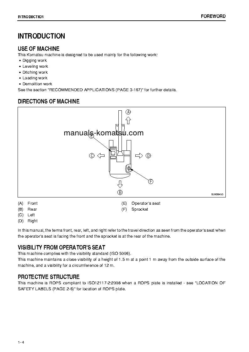 Protected: PC270LC-8(JPN)-WORK EQUIPMENT GREASE 100H S/N 30137-UP Operation manual (English)