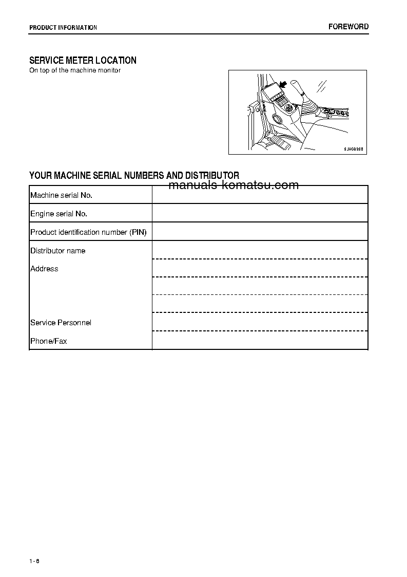 Protected: PC270-8(JPN)-WORK EQUIPMENT GREASE 500H S/N 30137-UP Operation manual (English)