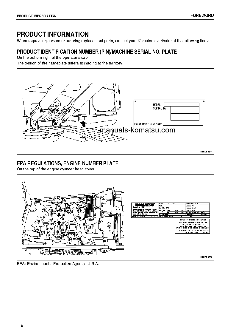 Protected: PC220LC-8(JPN)-WEBASTO HEATER SPEC., WORK EQUIPMENT GREASE 100H S/N 80454-UP Operation manual (English)
