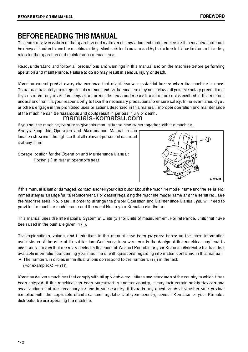 Protected: WA480-6(JPN) S/N 90234-UP Operation manual (English)