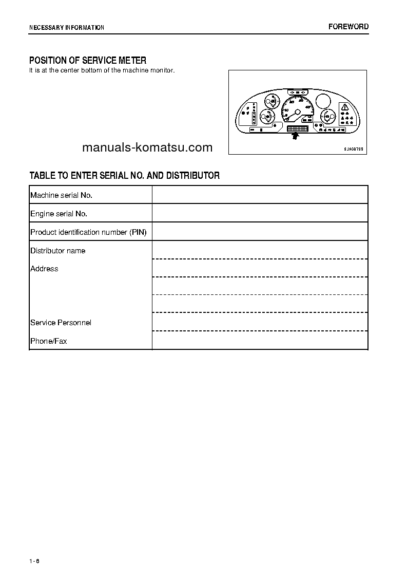 Protected: WA250-6(JPN) S/N 75865-UP Operation manual (English)
