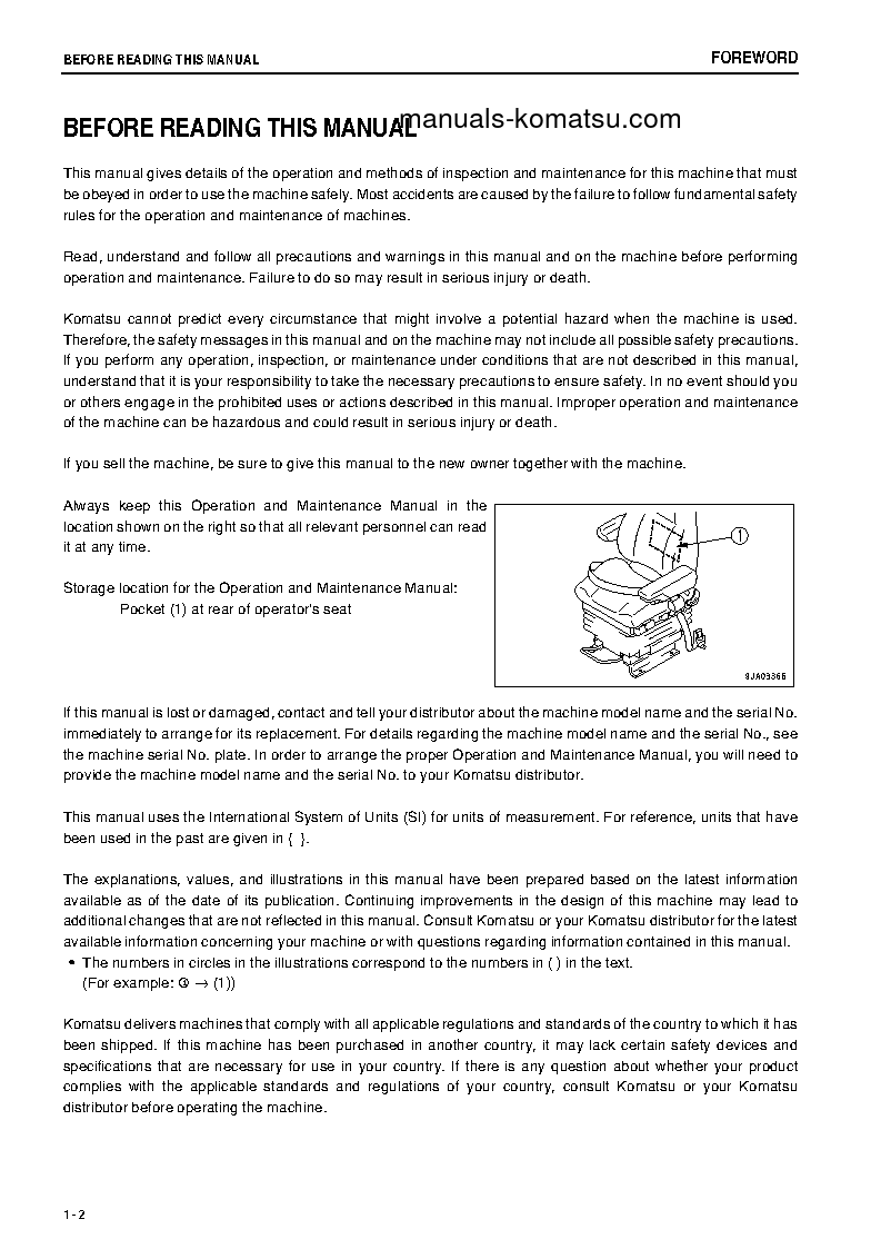 Protected: WA500-6(JPN) S/N 55544-UP Operation manual (English)