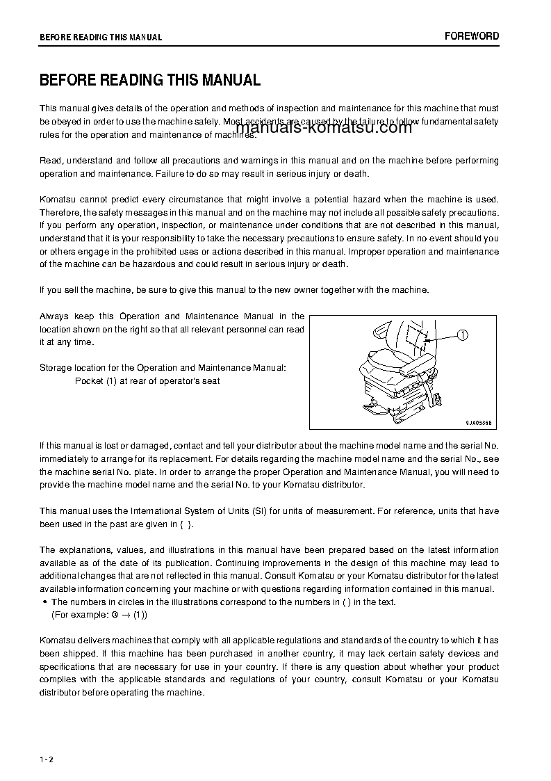 Protected: WA500-6(JPN)-W/O ERG S/N 60011-UP Operation manual (English)