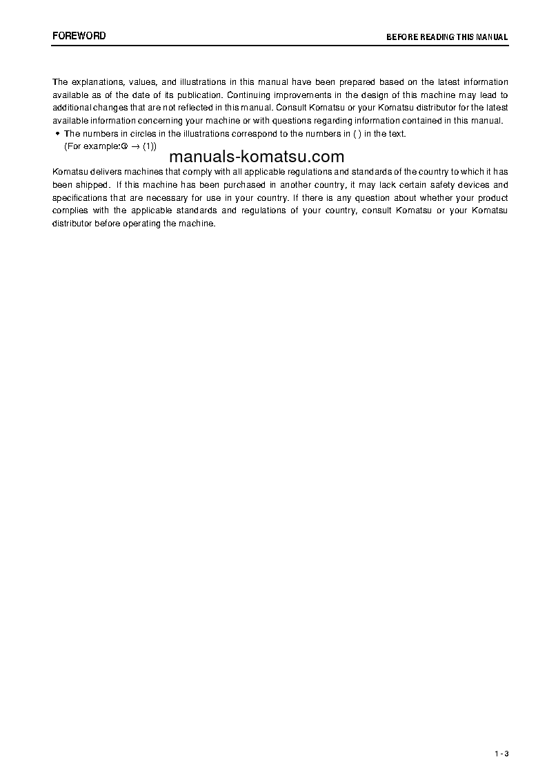 Protected: D65EX-15(JPN)-TIER3 PLUS UNDERCARRIAGE S/N 71746-UP Operation manual (English)