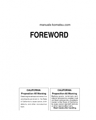 D85PX-15(JPN)-TIER3 S/N 11642-UP Operation manual (English)