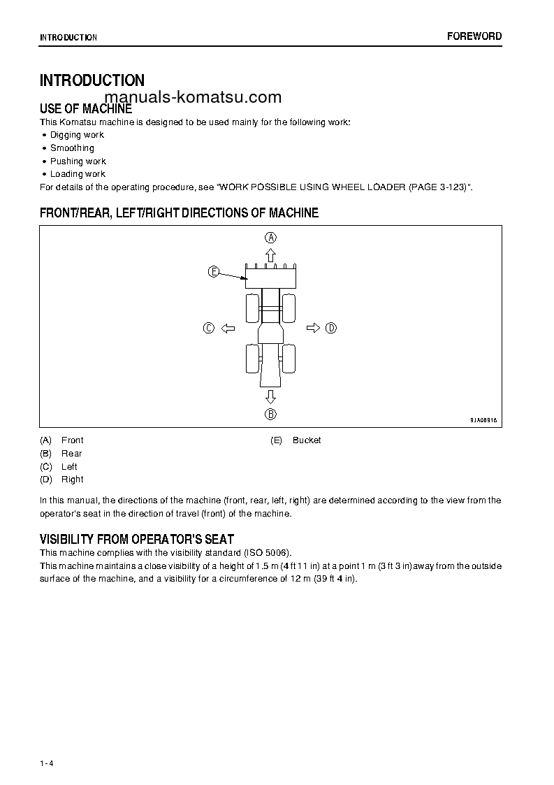 Protected: WA150-6(JPN) S/N 80051-UP Operation manual (English)