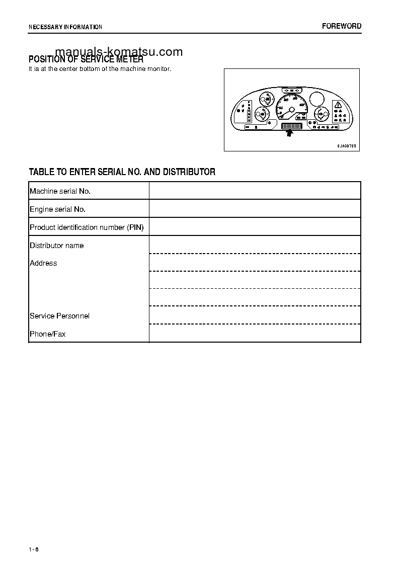 Protected: WA150-6(JPN) S/N 80051-UP Operation manual (English)