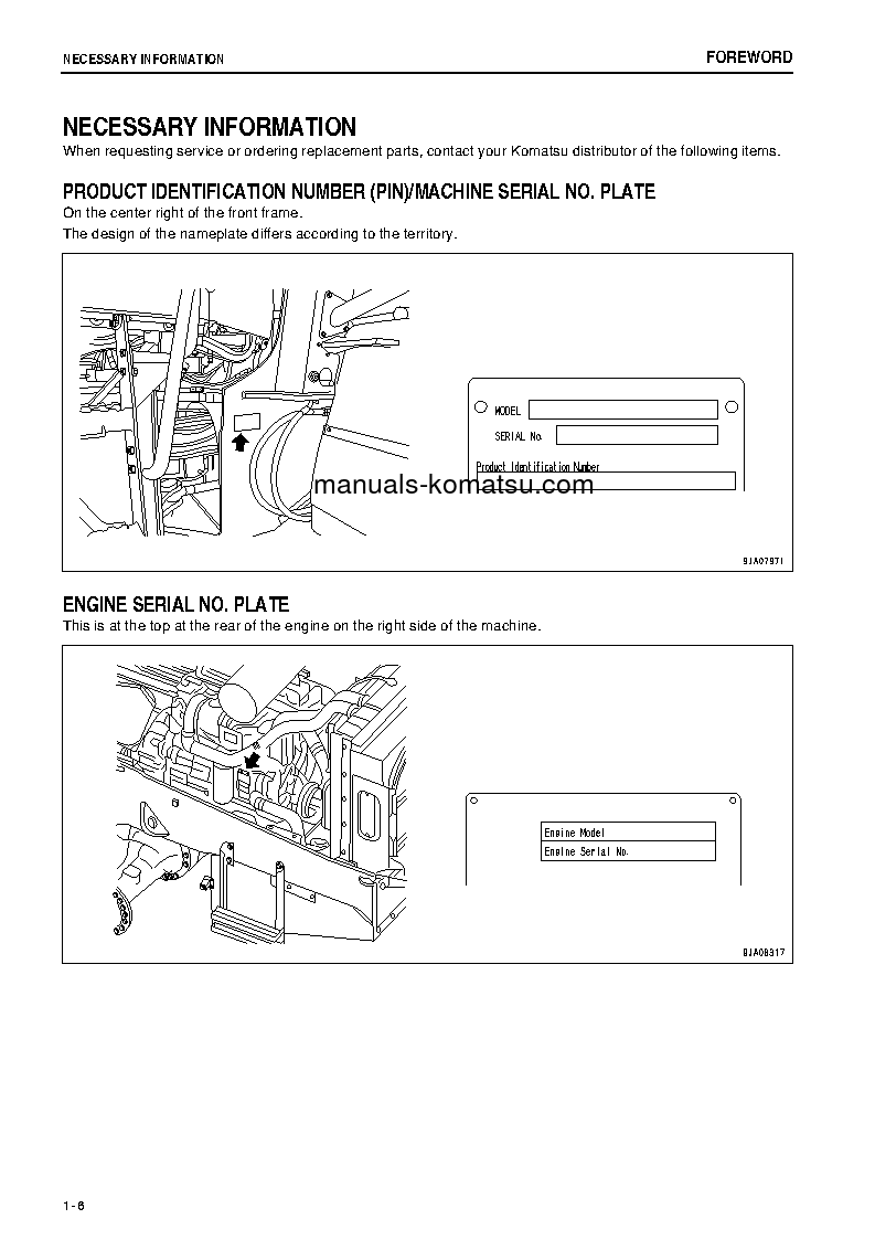 Protected: WA430-6(JPN) S/N 65570-UP Operation manual (English)