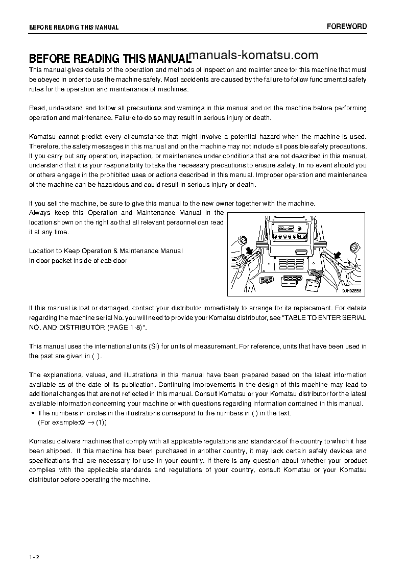 Protected: D375A-5(JPN)-R S/N 55040-UP Operation manual (English)