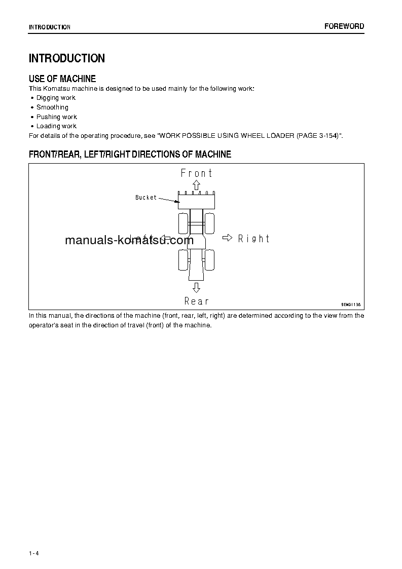Protected: WA1200-6(JPN) S/N 60001-UP Operation manual (English)