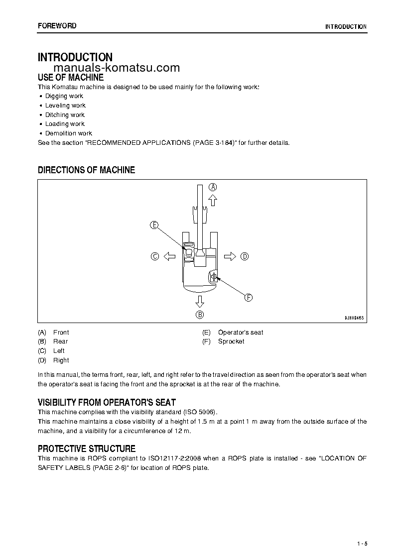 Protected: HB205-1(JPN)-HYBRID GREASING INTERVAL 500 HOUR S/N 1001-2634 Operation manual (English)