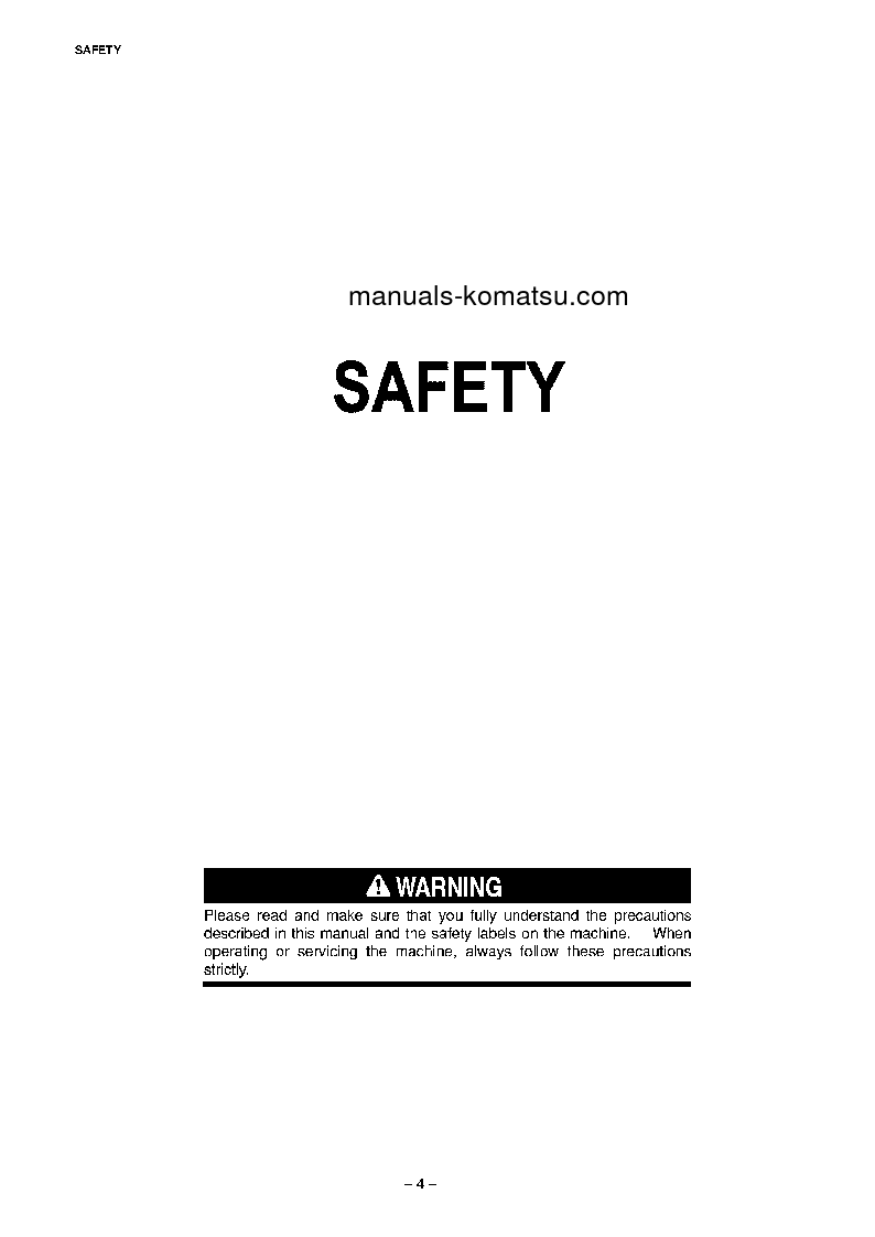 Protected: GD663A-2(JPN) S/N 1001-UP Operation manual (English)