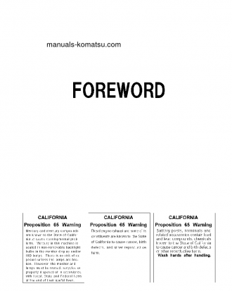 PC130-8(JPN) S/N 84177-UP Operation manual (English)