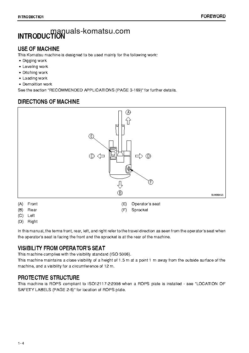 Protected: PC130-8(JPN) S/N 84177-UP Operation manual (English)