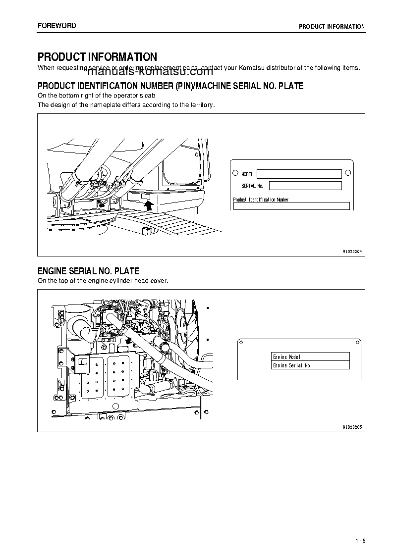 Protected: PC130-8(JPN) S/N 84177-UP Operation manual (English)
