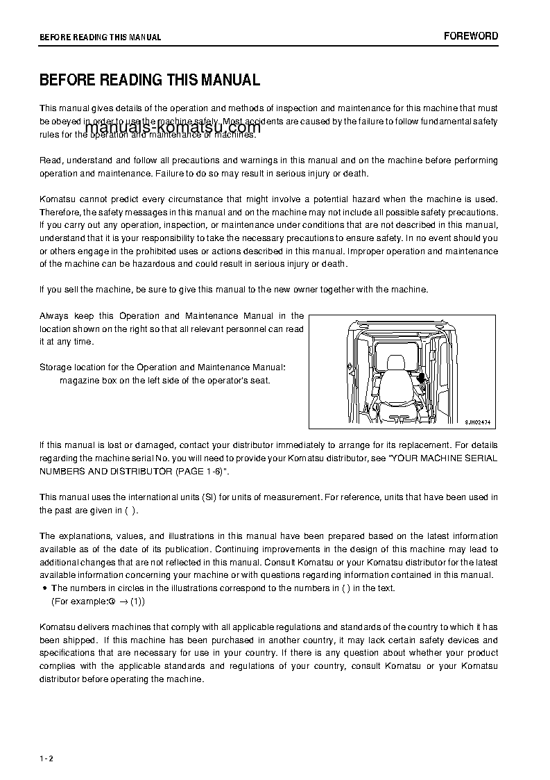 Protected: PC200LC-8(JPN)-M0, FOR CHINA S/N 400001-UP Operation manual (English)