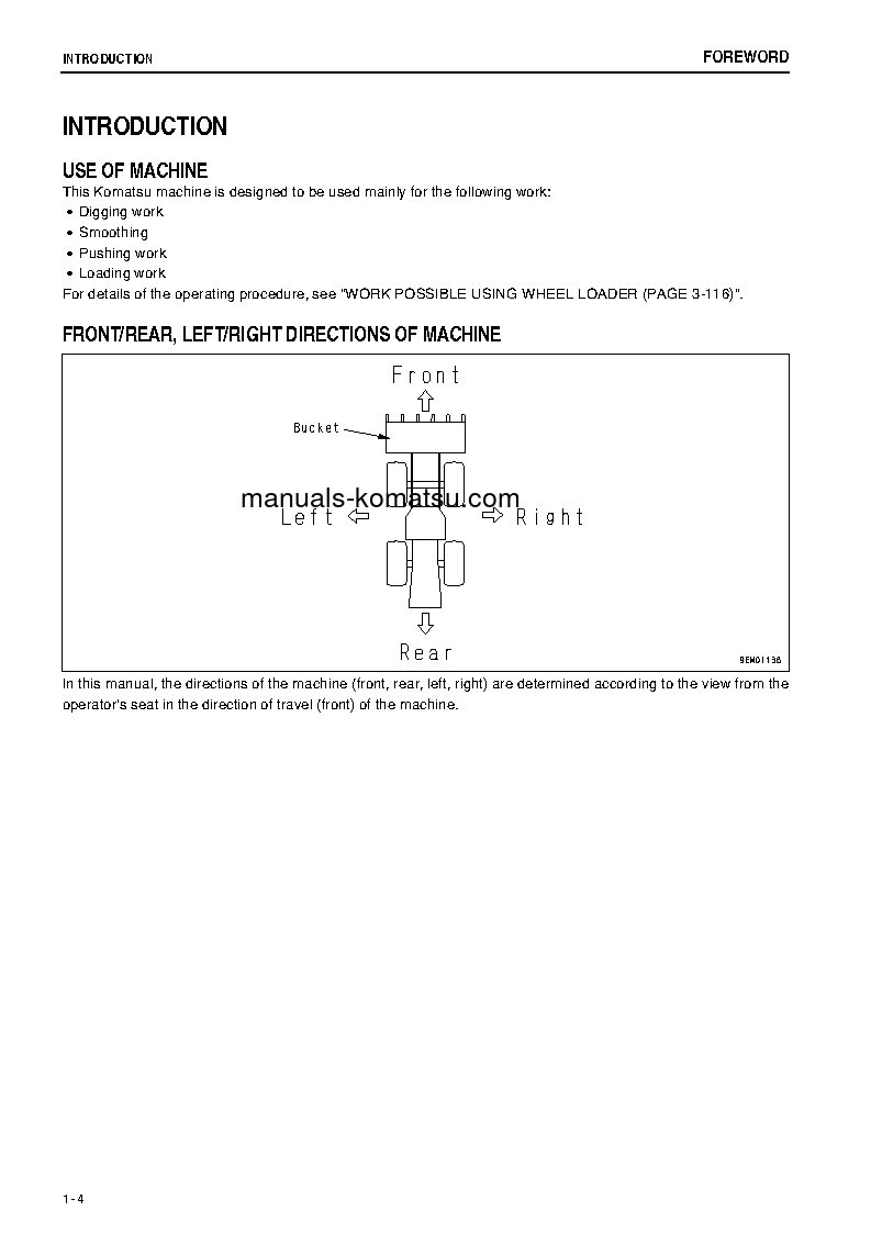 Protected: WA800-3(JPN)-TIER2 S/N 70063-70074 Operation manual (English)