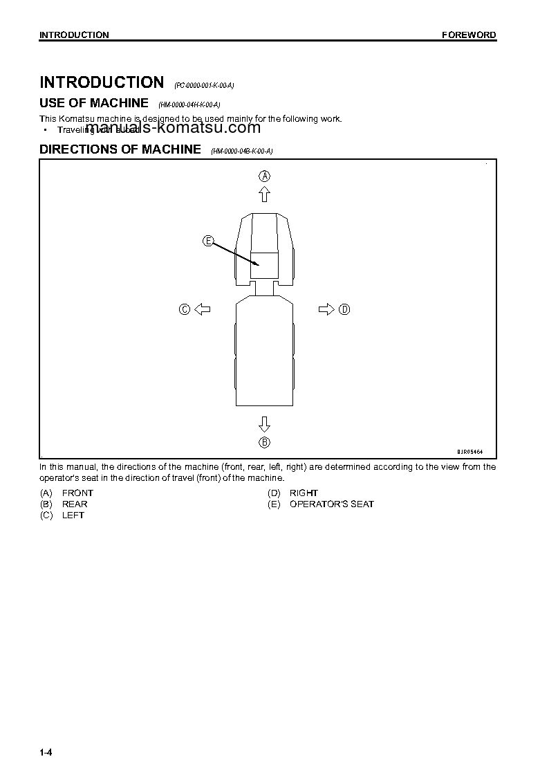 Protected: HM400-3(JPN)-R S/N 8001-UP Operation manual (English)