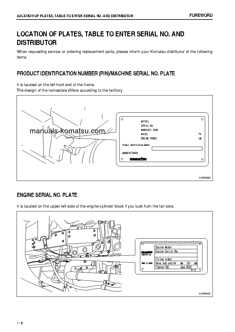 Protected: HD465-7(JPN)-W/O EGR, -40C DEGREE S/N 16132-16198 Operation manual (English)