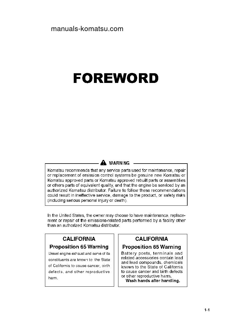 Protected: HM400-3(JPN) S/N 3375-UP Operation manual (English)