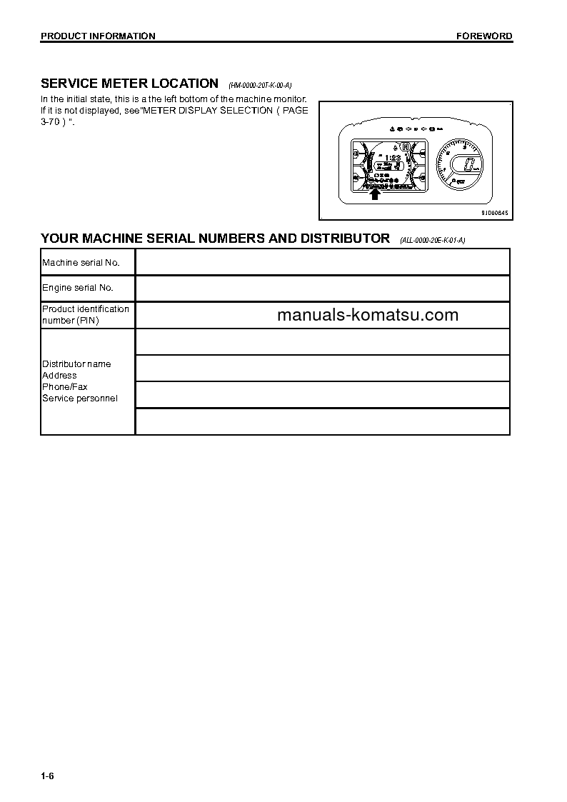 Protected: HM400-3(JPN) S/N 3375-UP Operation manual (English)