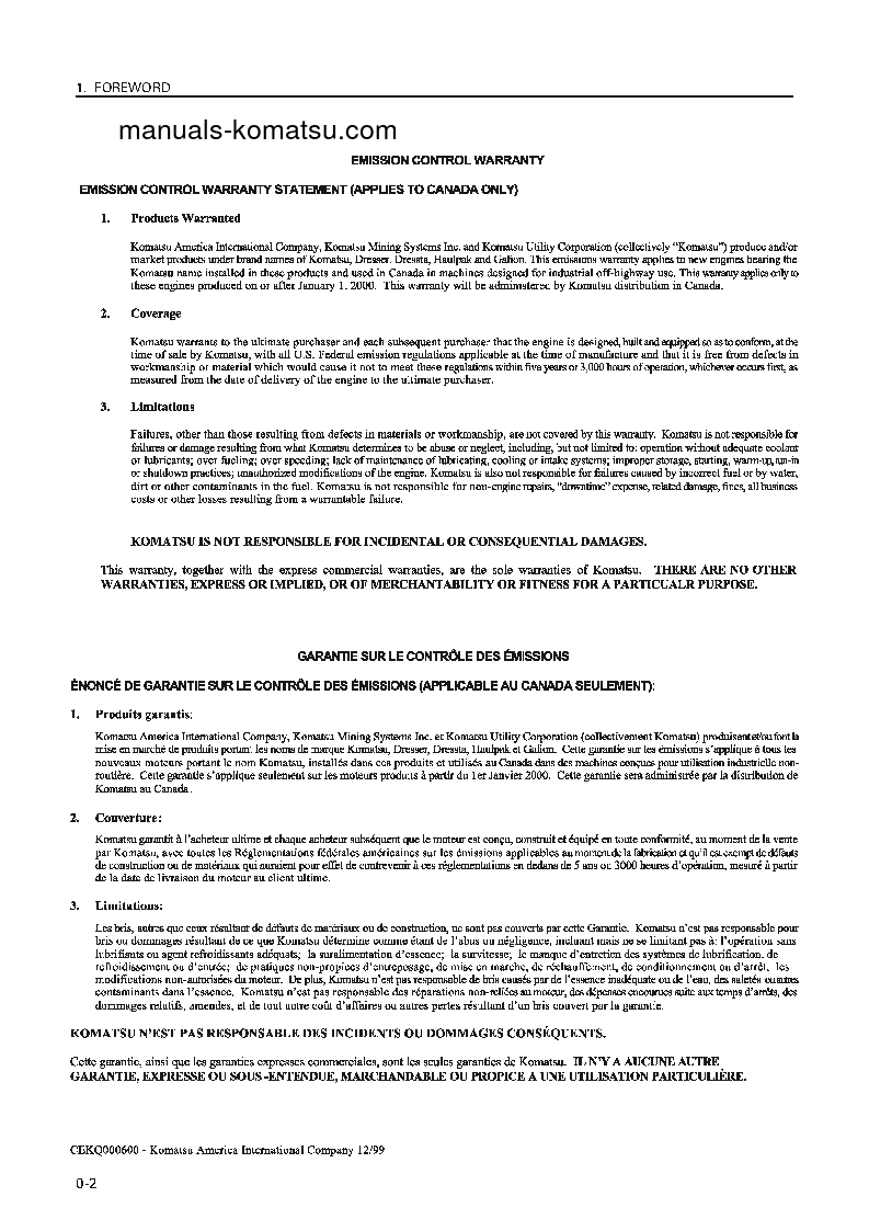 Protected: WA800-3(JPN) S/N 50132-UP Operation manual (English)