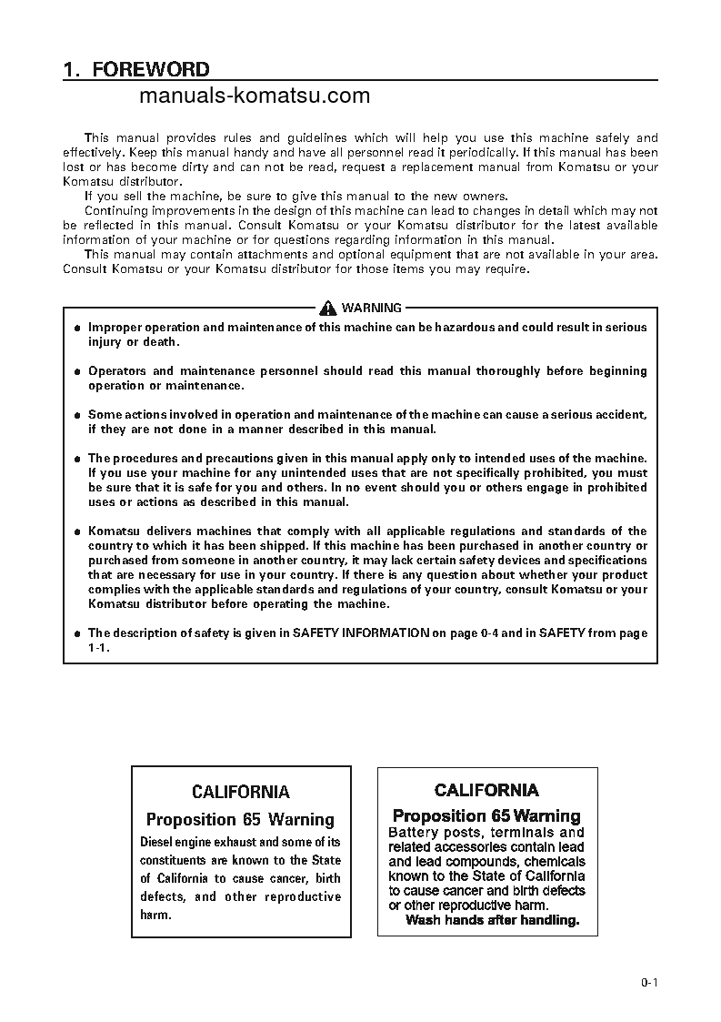 Protected: WA900-3(JPN) S/N 50142-UP Operation manual (English)