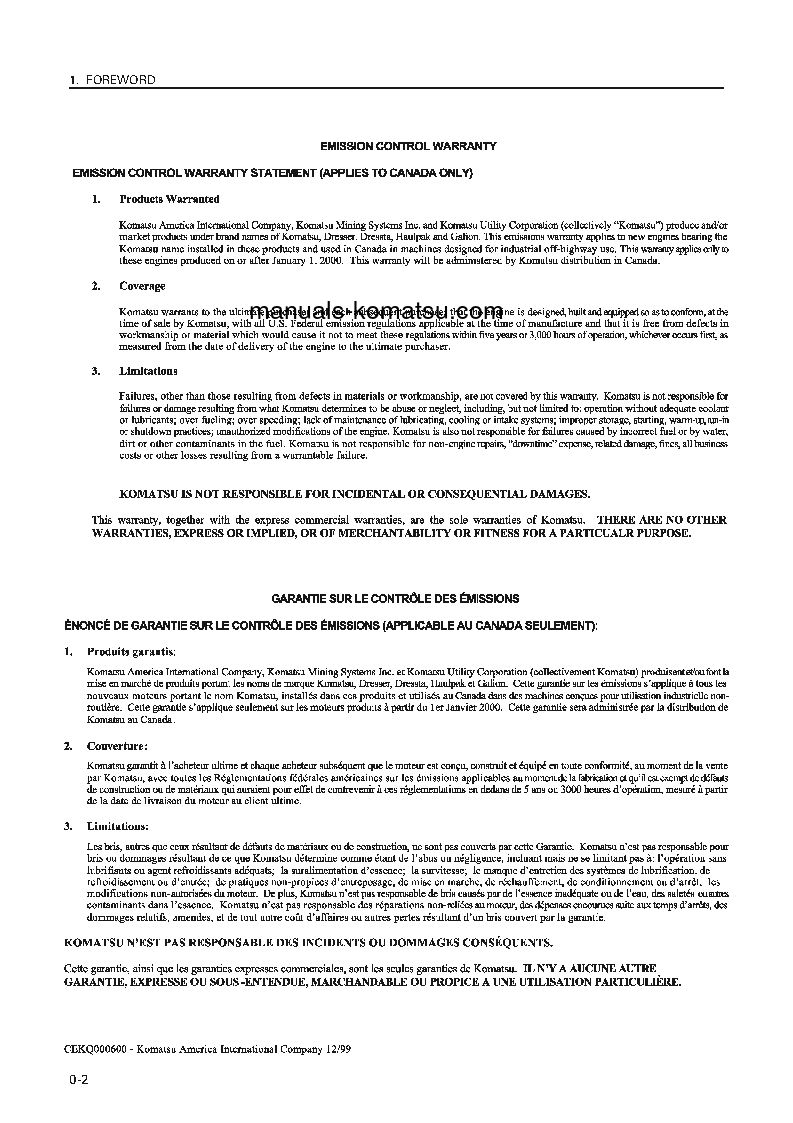 Protected: WA900-3(JPN) S/N 50142-UP Operation manual (English)