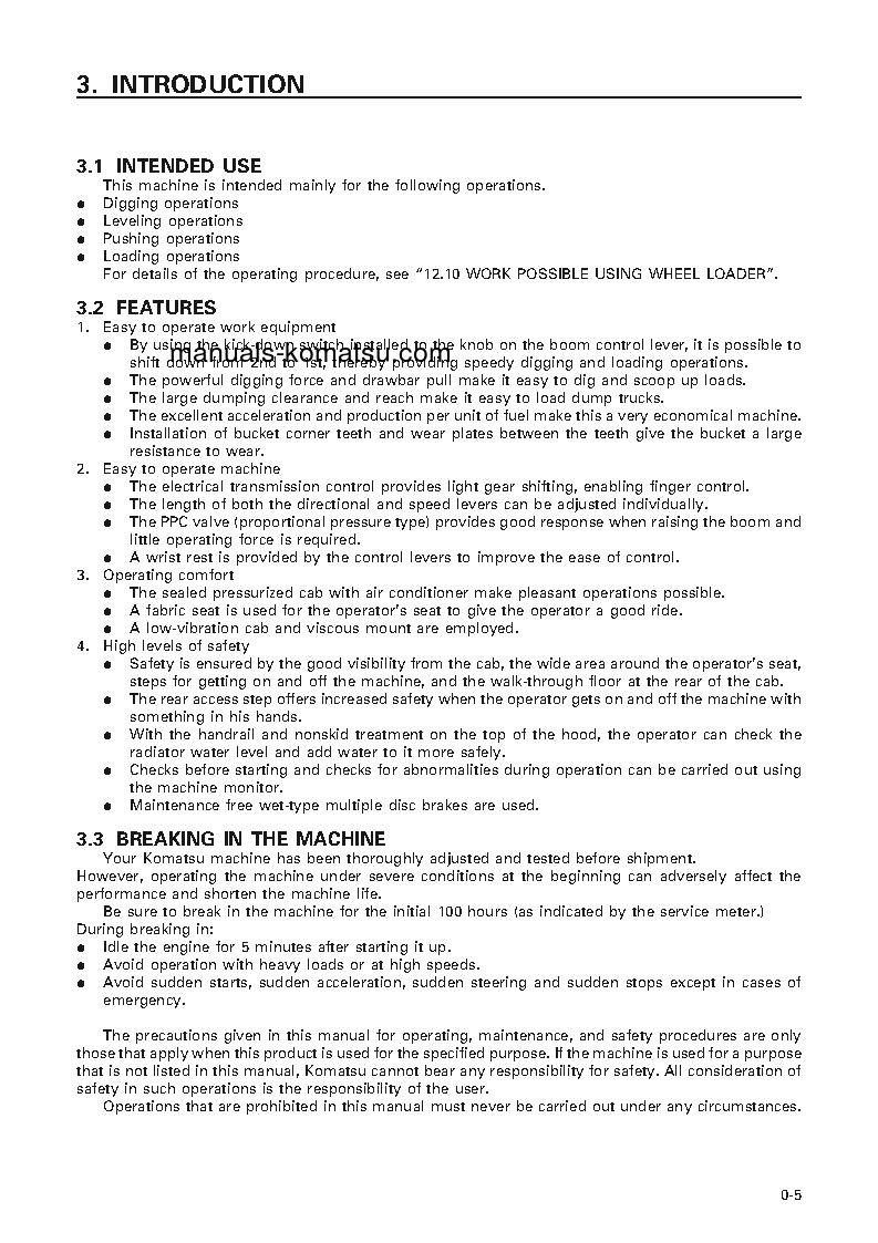 Protected: WA900-3(JPN) S/N 50142-UP Operation manual (English)