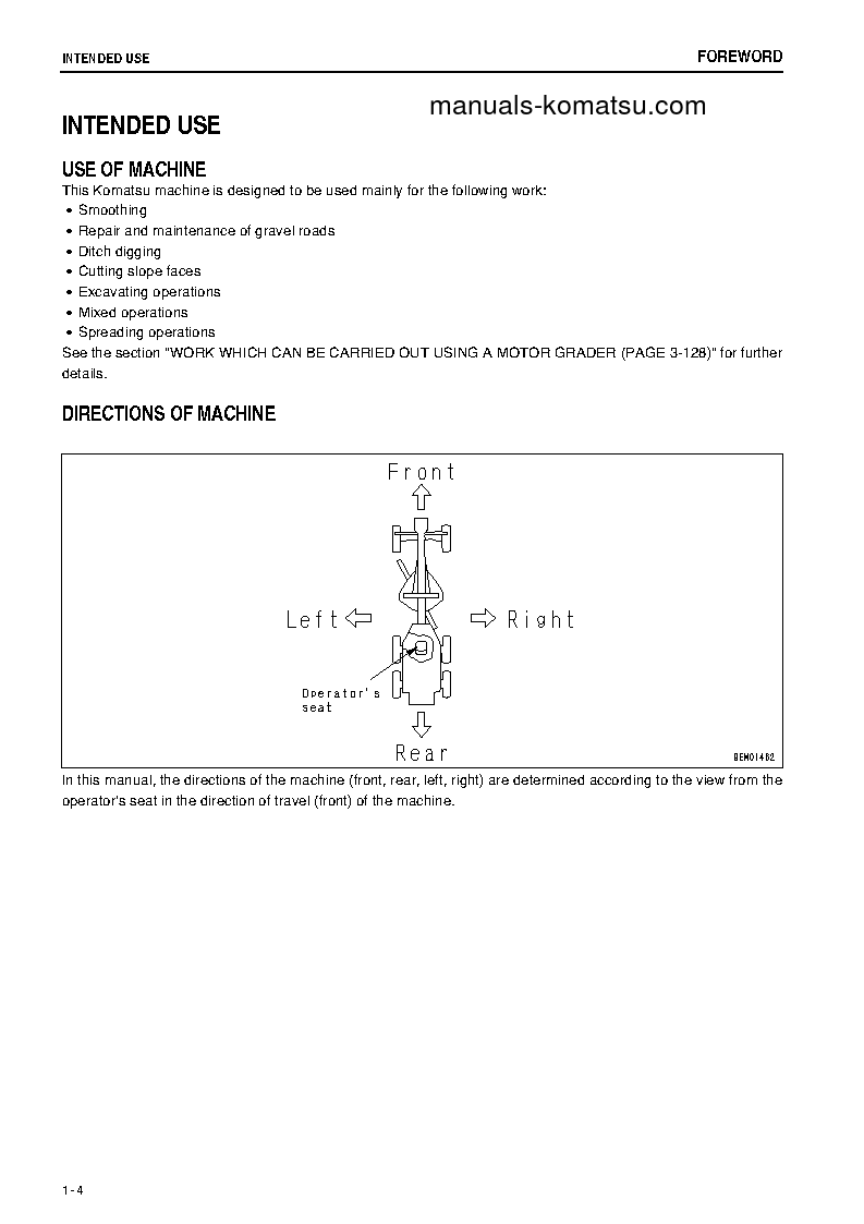 Protected: GD705-5(JPN) S/N 26001-UP Operation manual (English)