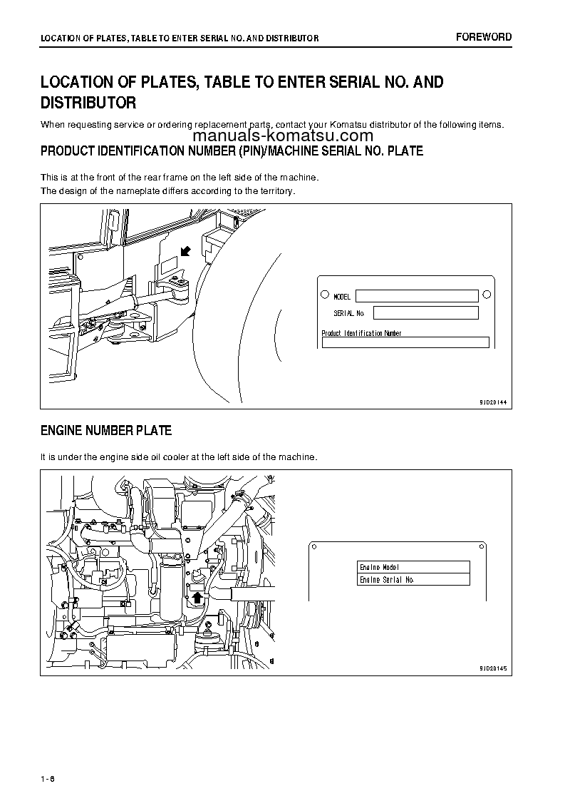 Protected: GD705-5(JPN) S/N 26001-UP Operation manual (English)