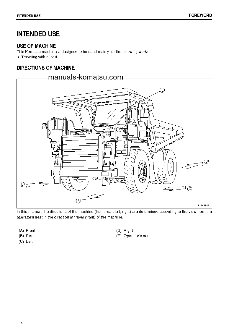 Protected: HD325-7(JPN) S/N 7904-UP Operation manual (English)