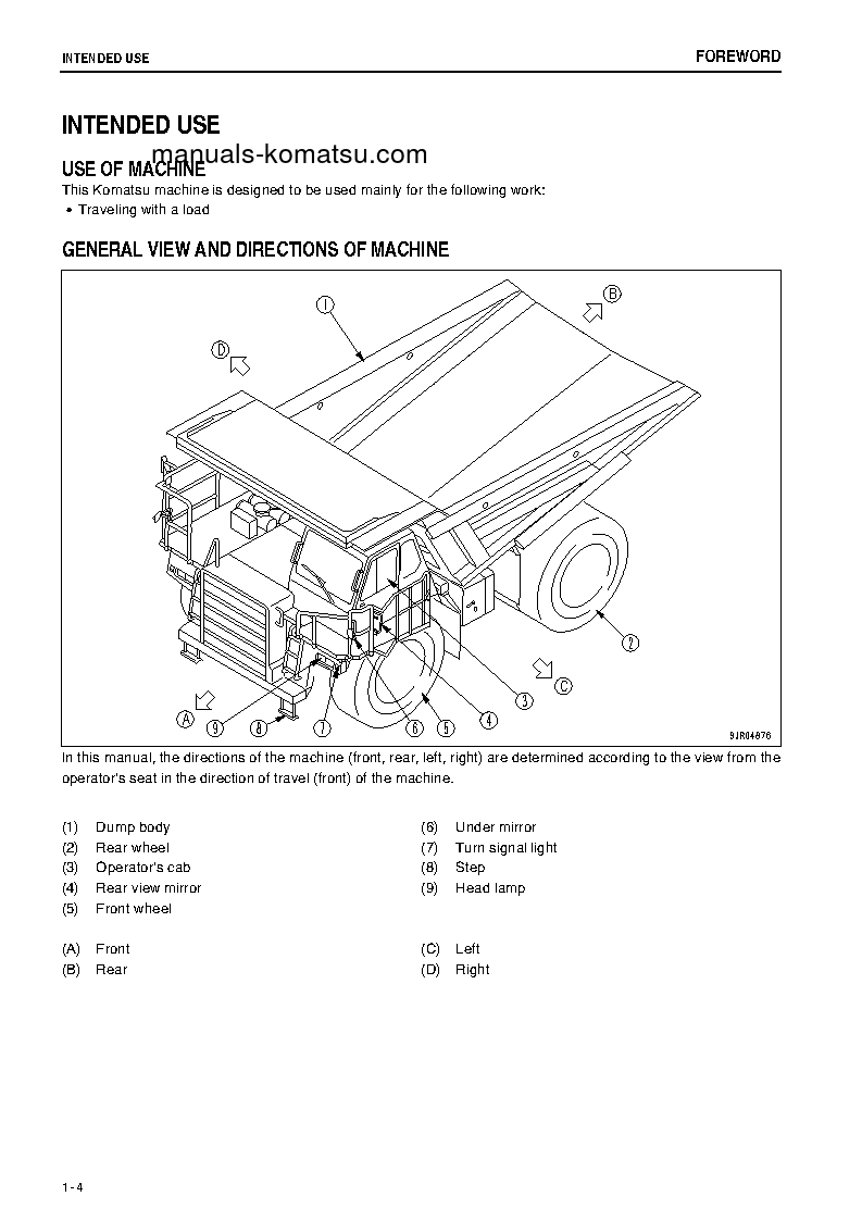 Protected: HD605-7(JPN)-E0 S/N 11261-11288 Operation manual (English)