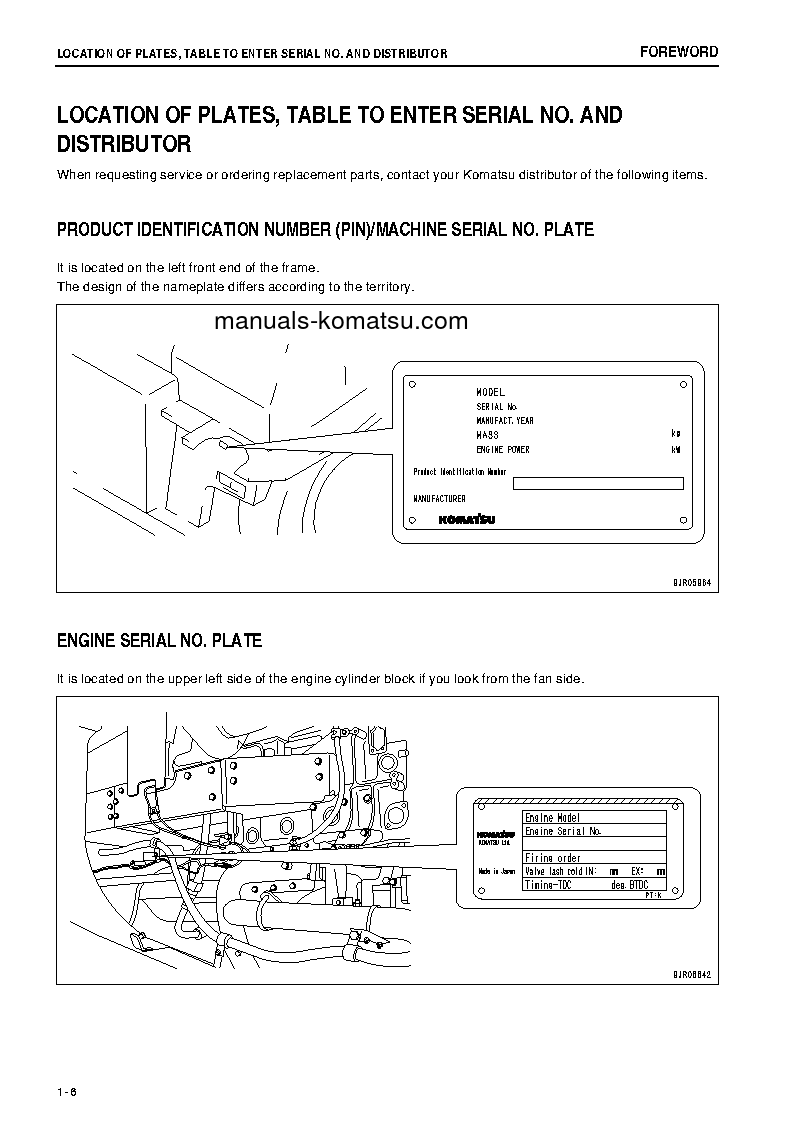 Protected: HD465-7(JPN)-W/O EGR S/N 16199-UP Operation manual (English)