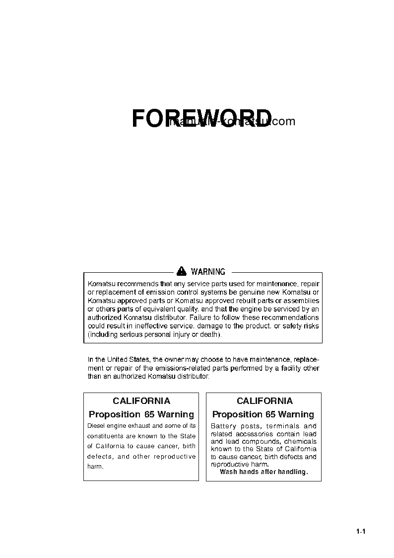 Protected: D155AX-8(JPN) S/N 100086-UP Operation manual (English)