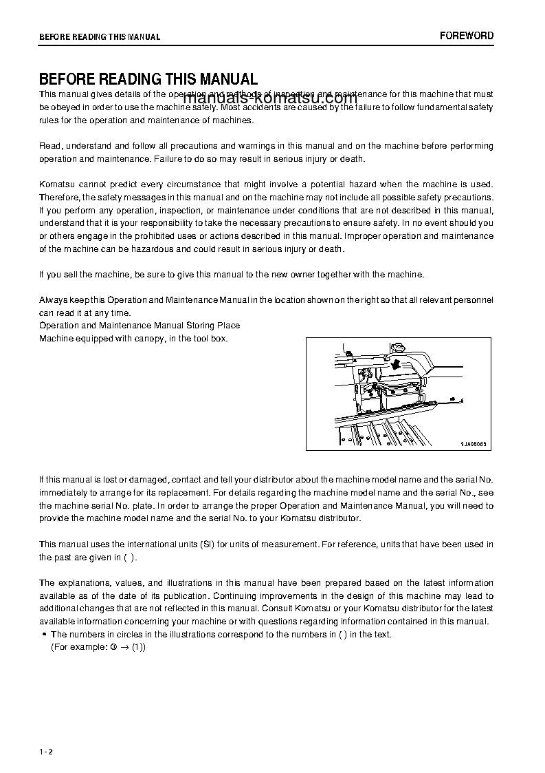 Protected: D85ESS-3(JPN) S/N 10001-UP Operation manual (English)