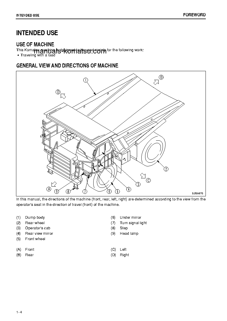 Protected: HD465-7(JPN)-R, -40C DEGREE S/N 16199-16246 Operation manual (English)