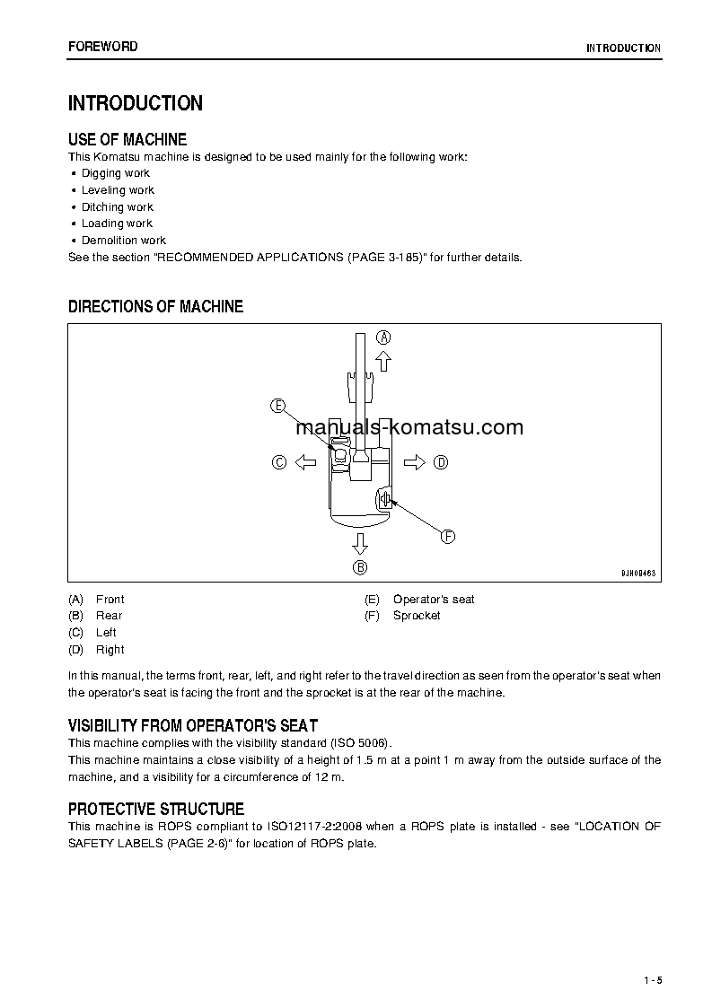 Protected: HB215LC-1(JPN)-M0, GREASING INTERVAL 100 HOUR S/N 10024-UP Operation manual (English)