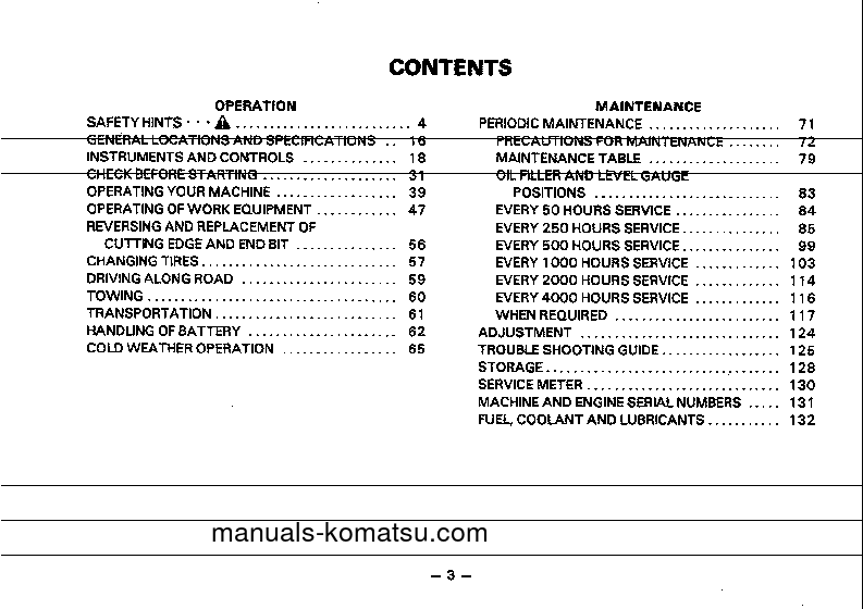 Protected: GD523A-1(JPN) S/N 30099-UP Operation manual (English)
