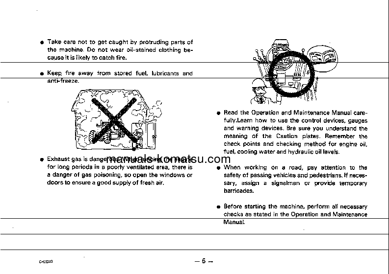 Protected: GD523A-1(JPN) S/N 30099-UP Operation manual (English)