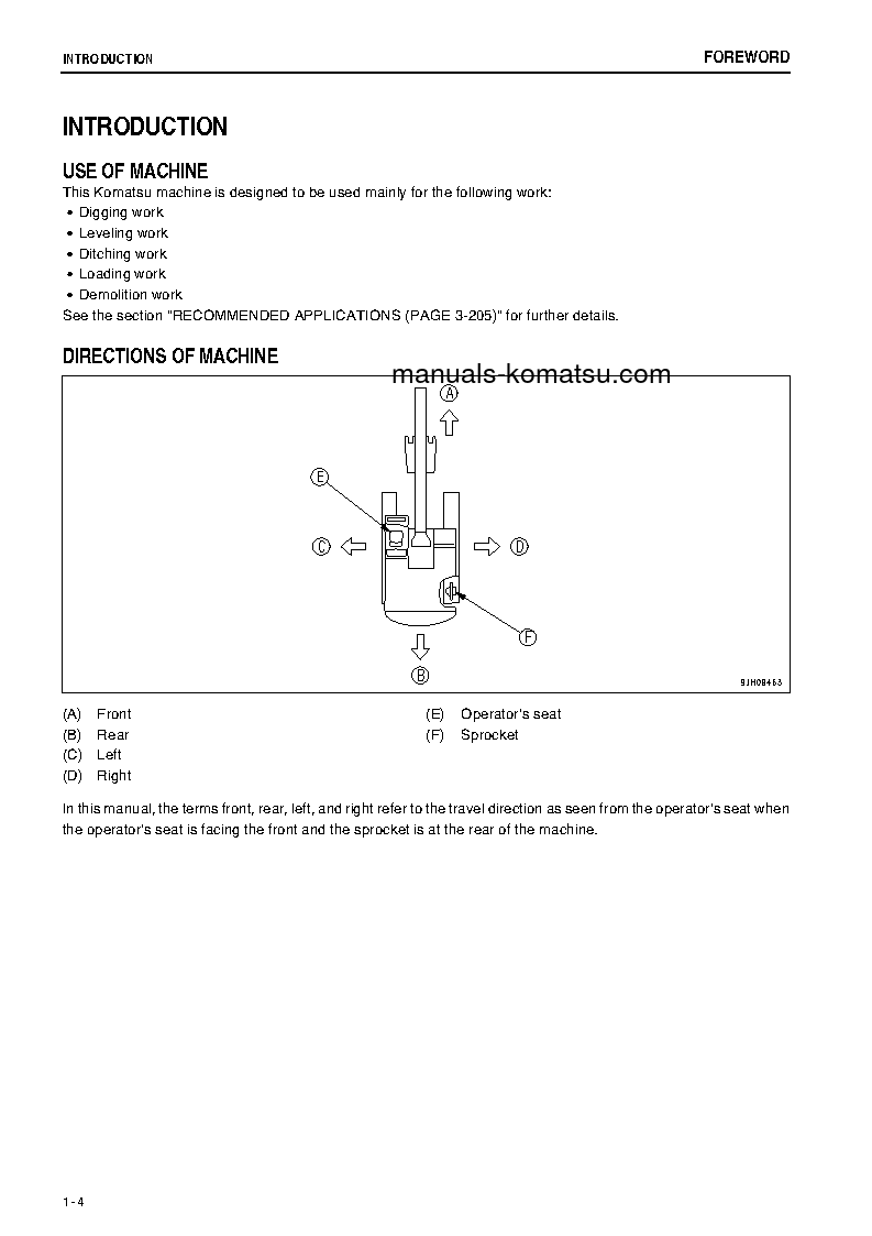 Protected: PC800SE-8(JPN)-E0, -30C DEGREE S/N 65236-UP Operation manual (English)