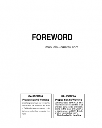 WA480-6(JPN)-R S/N 10001-UP Operation manual (English)