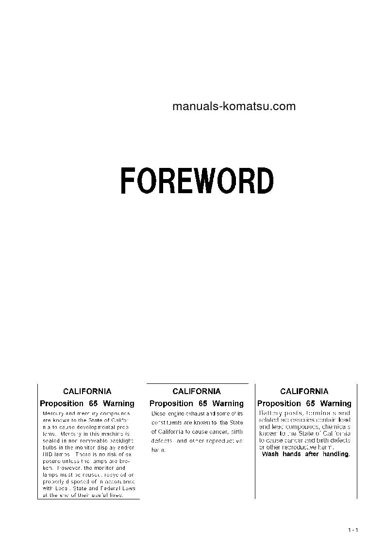 Protected: PC300LC-8(JPN)-M0, WORK EQUIPMENT GREASE 100H S/N 80503-UP Operation manual (English)