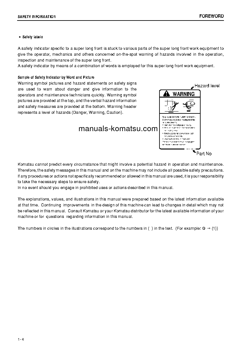 Protected: PC300LC-8(JPN)-M0, SUPER LONG FRONT SPEC. S/N 80001-UP Operation manual (English)