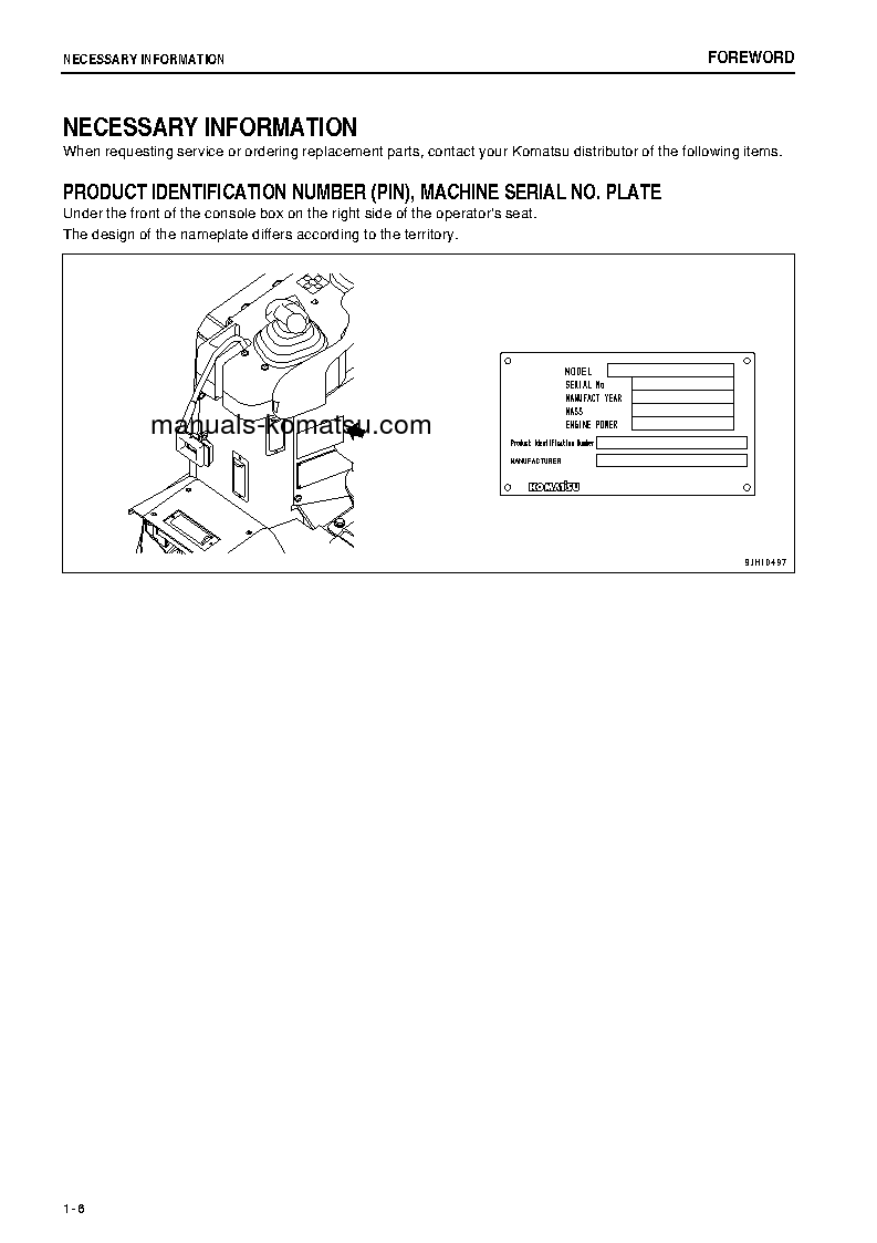 Protected: D155AX-6(JPN)-FOR PSO S/N 81854-UP Operation manual (English)