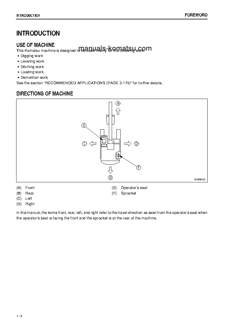 Protected: PC400LC-8(JPN)-R, GREASING 500H, ALL SAFETY LABELS ARE PICTORIAL S/N 75101-UP Operation manual (English)