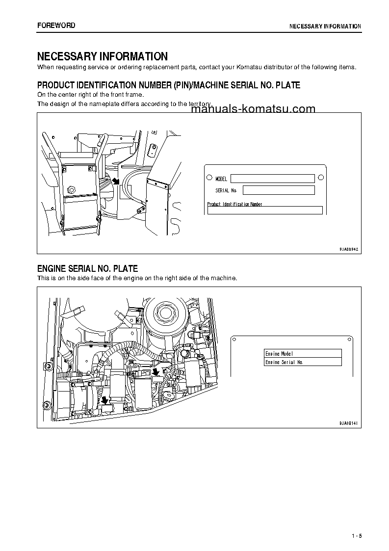 Protected: WA320-6(JPN)-ALL SAFETY LABELS ARE PICTORIAL S/N 66105-UP Operation manual (English)