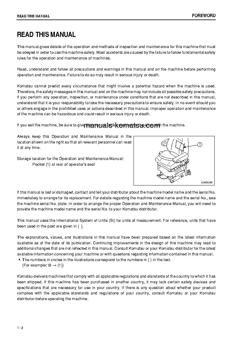 Protected: WA430-6(JPN)-ALL SAFETY LABELS ARE PICTORIAL S/N 65570-UP Operation manual (English)