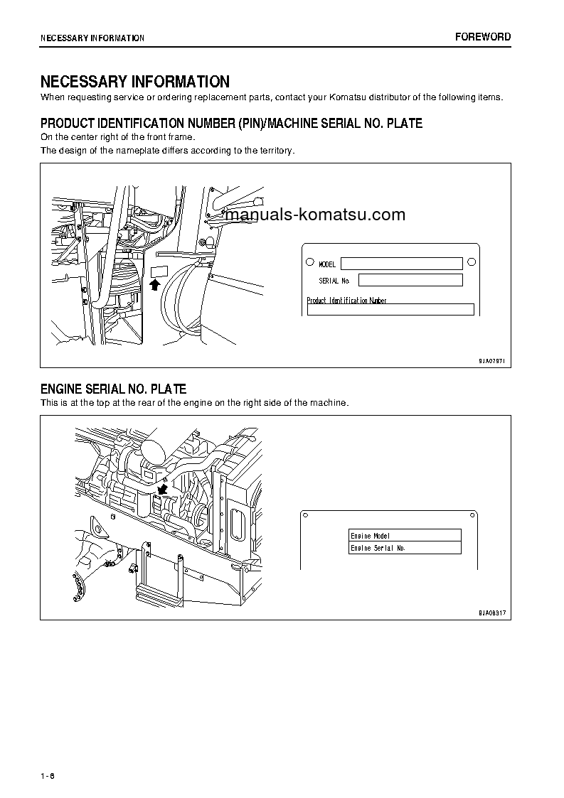 Protected: WA430-6(JPN)-ALL SAFETY LABELS ARE PICTORIAL S/N 65570-UP Operation manual (English)